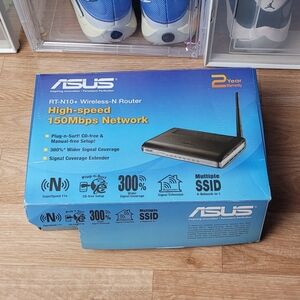 ASUS Wireless-N RT-N10+ Router Black